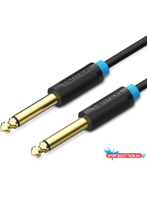 VENTION 6.5mm M to M Audio kábel  10M Black