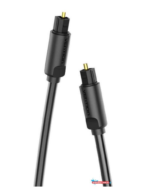 Vention Toslink optikai, 1,5m,  (audio, fekete), kábel