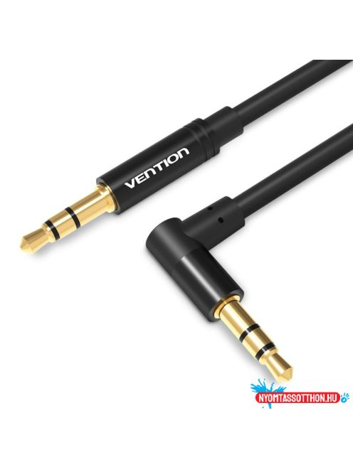 VENTION KÁBEL 3.5mm M to 90° M Audio Kábel 0.5M