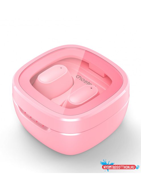 Choetech BH-T23 LuminaCube ENC TWS (Pink), Fülhallgató