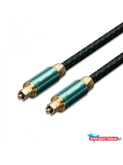 VENTION Szövet Optikai Fiber Audio kábel  1.5M Green Copper Type