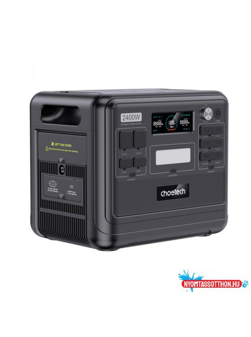 Choetech 2400W, bidirectional, PowerStation