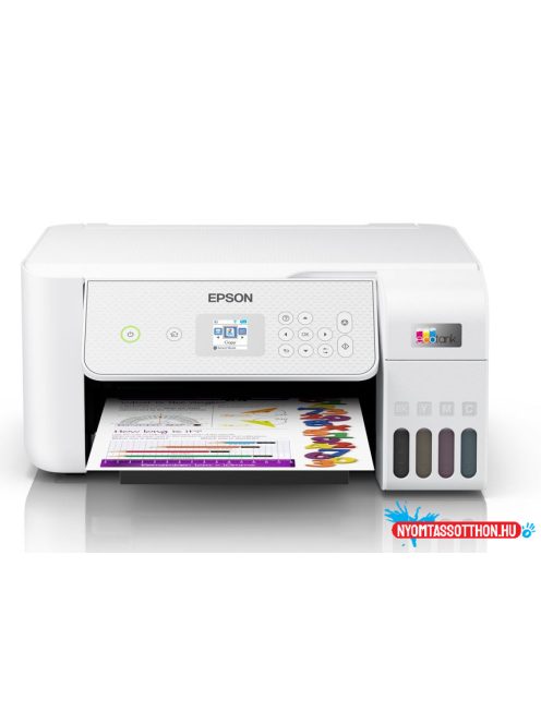 Epson EcoTank L3286 színes multifunkciós nyomtató FEHÉR (1+2 év garancia*)