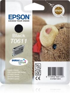 Epson T0611 Patron Black 8ml (Eredeti)