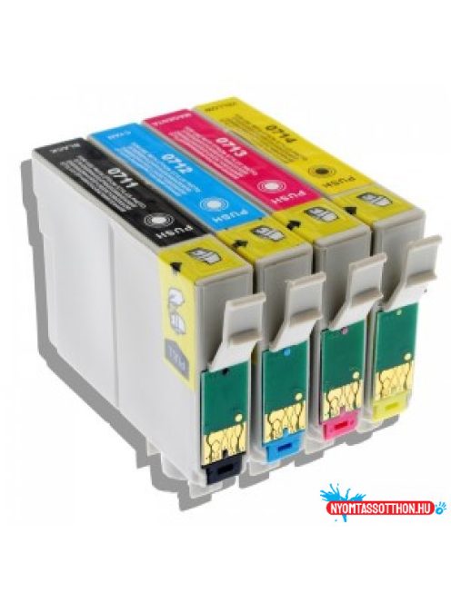 Utángyártott EPSON T071440 Tintapatron Yellow IK