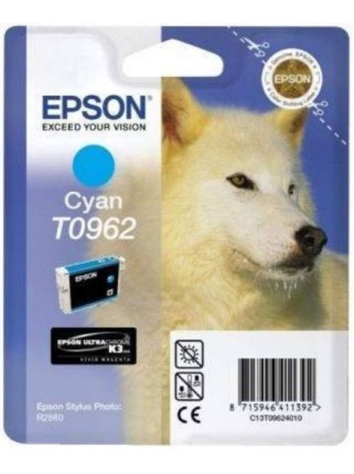 Epson T0962 Patron Cyan 11,4ml (Eredeti)