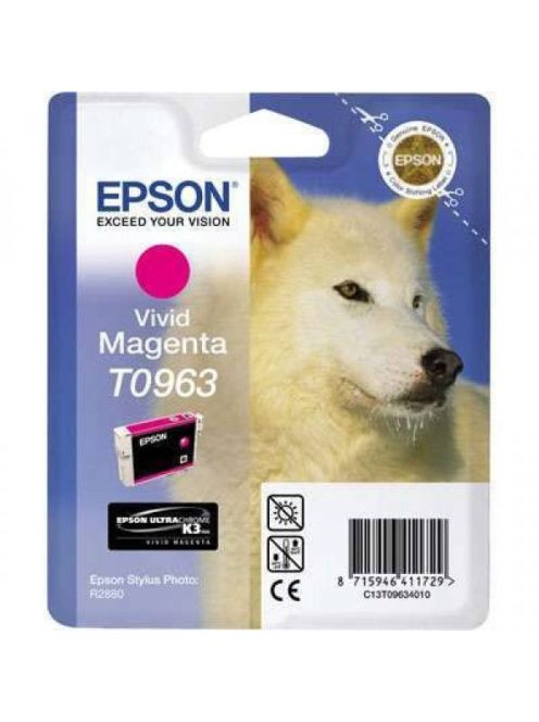 Epson T0963 Patron Magenta 11,4ml (Eredeti)