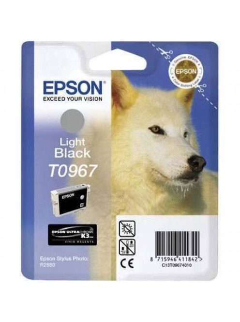 Epson T0967 Patron Light Black 11,4ml (Eredeti)