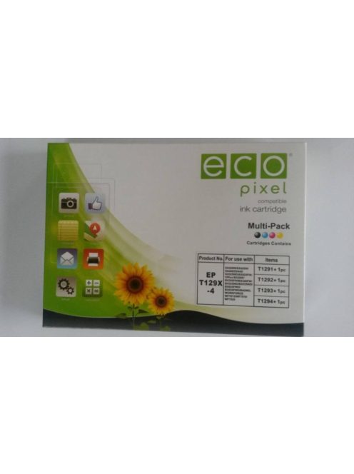 EPSON T1295 Multipack Ecopixel tintapatron (utángyártott)