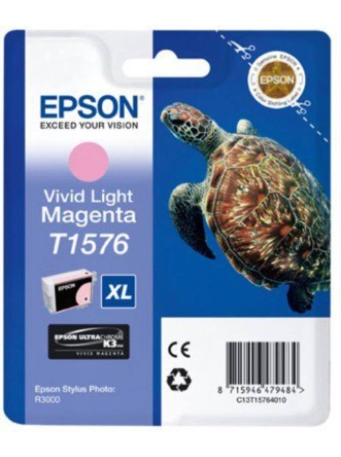 Epson T1576 Patron Light Magenta 26ml (Eredeti)