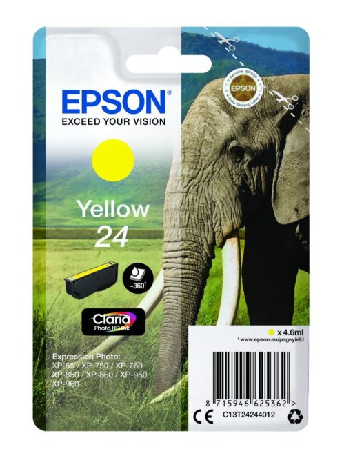 Epson T2424 Patron Yellow 4,6ml 24 (Eredeti)