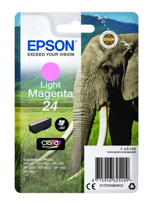 Epson T2426 Patron Light Magenta 5,1ml 24 (Eredeti)