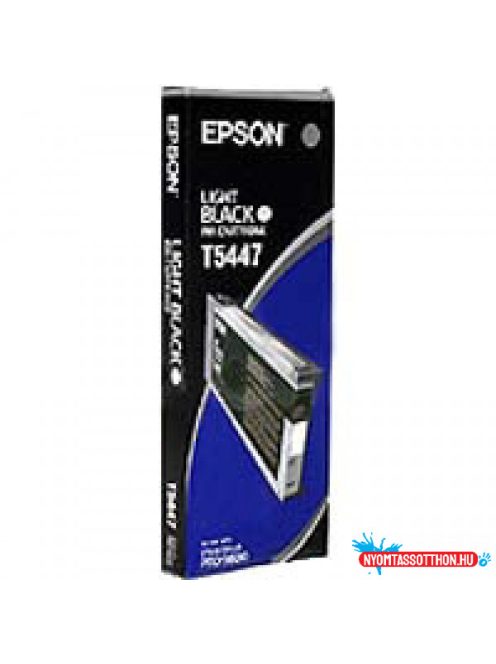 Epson T5447 Patron Light Black 220ml (Eredeti)