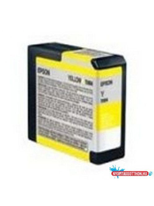 Epson T5804 Patron Photo Yellow 80ml (Eredeti)