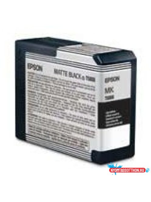 Epson T5808 Patron Matt Black 80ml (Eredeti)