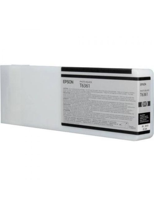 Epson T6361 Patron Photo Black 700ml (Eredeti)