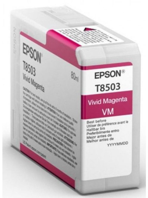 Epson T8503 Patron Magenta 80 ml /original/