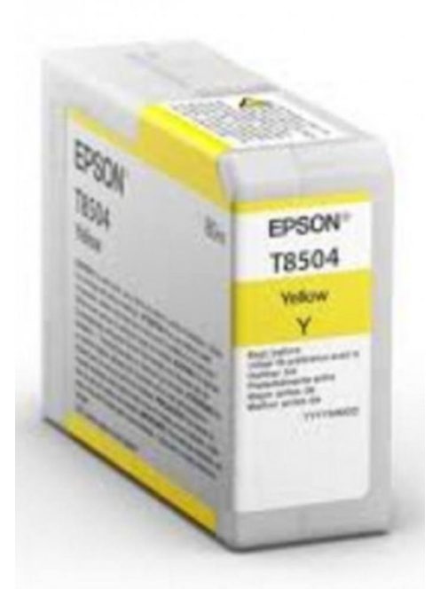 Epson T8504 Patron Yellow 80 ml /original/