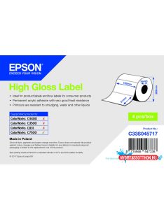 Epson 102mm x 51mm, 2310 magasfényű címke