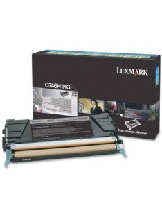   Lexmark C746/C748 High Return Toner Black 12.000 oldal (Eredeti) C746H1KG