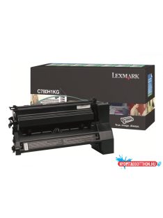   Lexmark C78x/X782 High Return Toner Black 10.000 oldal (Eredeti) C780H1KG