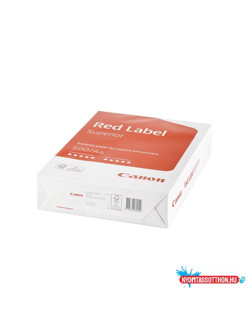 Másolópapír A4, 90g, Canon Red Label Superior 500ív/csom