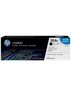 HP CC530AD Toner Black 2x3.500 oldal No.304AD (Eredeti)