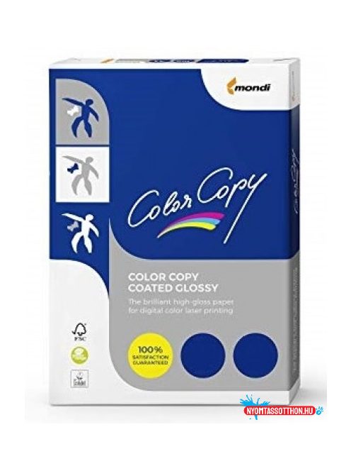 Color Copy Coated glossy SRA3 (45x32 kereszt) mázolt fényes digitális nyomtatópapír 170g. 250 ív/cs