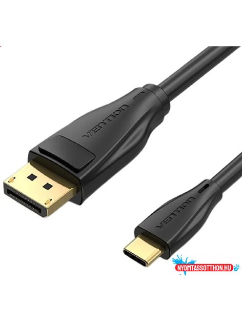 VENTION KÁBEL USB-C to DP Kábel 2M Black