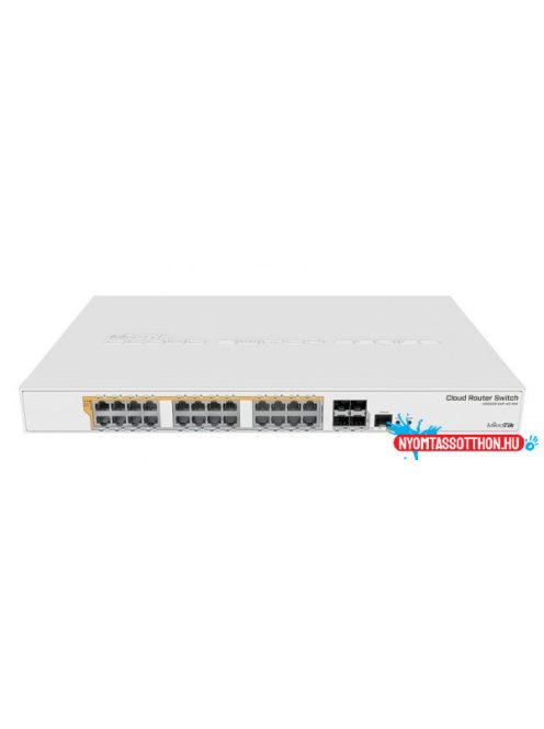 MikroTik CRS328-24P-4S+RM 24port GbE LAN PoE 4xSFP+ port Rackmount Cloud Router Switch