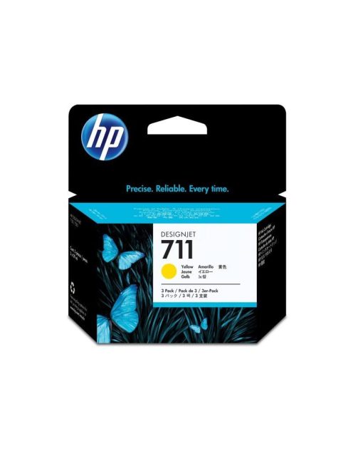 HP CZ136A Patronpck 3 Yell No.711 (Eredeti)