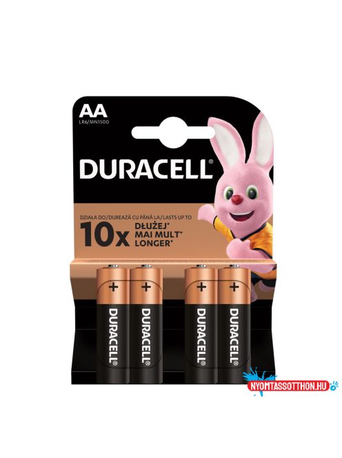 Duracell Basic Alkáli Ceruza Elem AA (MN1500) (1,5V) B4