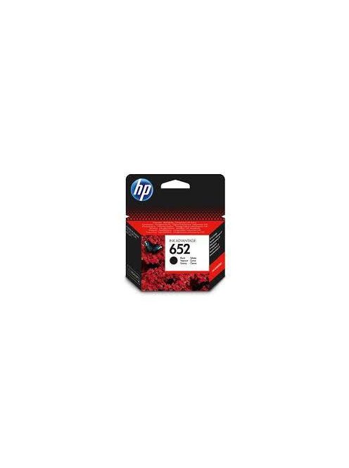 HP 652 (F6V25AE) fekete tintapatron - eredeti, nagy kapacitású HP patron kompatibilis DeskJet Ink Advantage nyomtatókkal