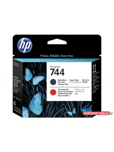 HP F9J88A 744 Pr.head M.Bk&Red (Eredeti)