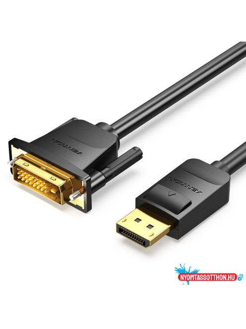 VENTION KÁBEL DP to DVI Kábel 1.5M Black