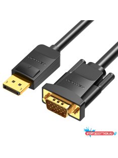 VENTION KÁBEL DP to VGA Kábel 2M Black