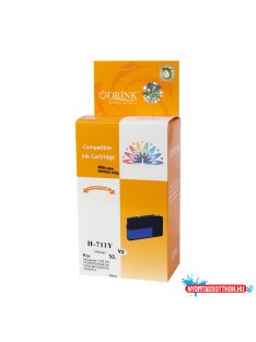 Hp 711XL/CZ132A tintapatron yellow ORINK