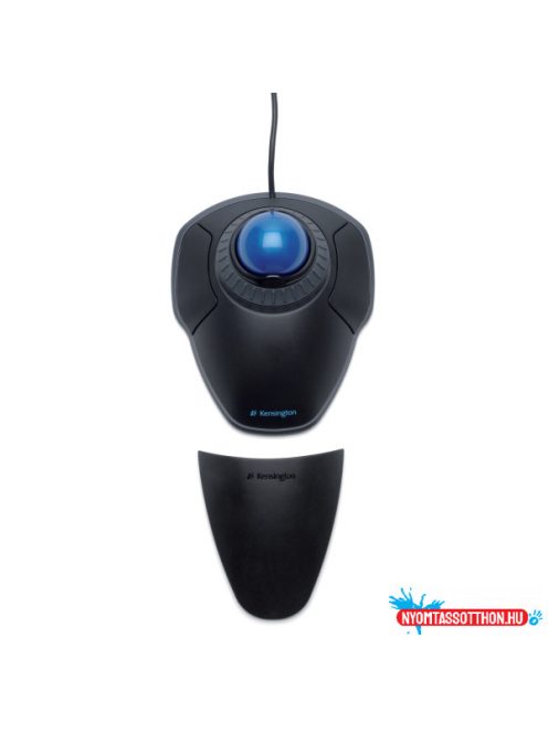 Kensington Orbit trackball egér görgető gyűrűvel, fekete-kék