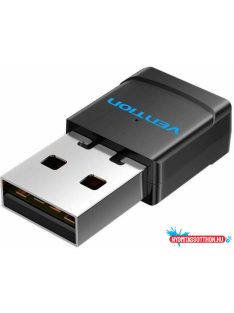 Vention USB (Wifi, 2.4G, fekete), adapter