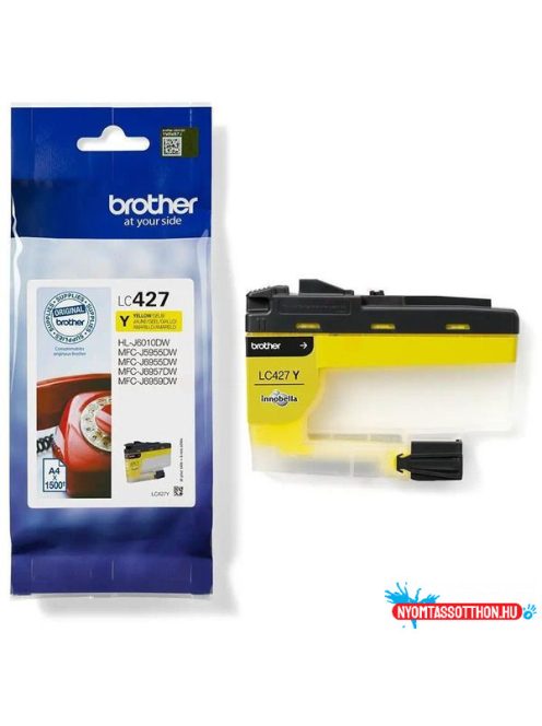 Brother LC427Y tintapatron