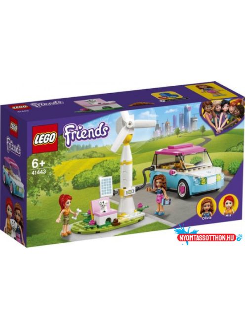 LEGO Friends Olivia elektromos autója 41443