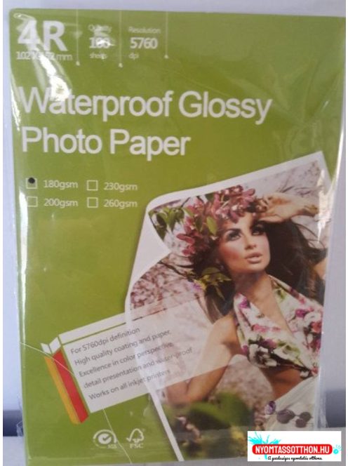 Glossy photo paper RC SATIN A4 260gr/20db