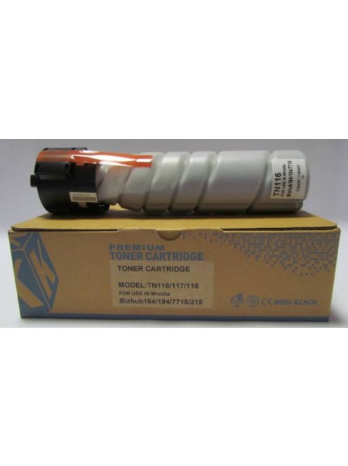 MINOLTA B164/B215 toner TN116/TN118 Ecopixel toner (utángyártott, magas minőségű)