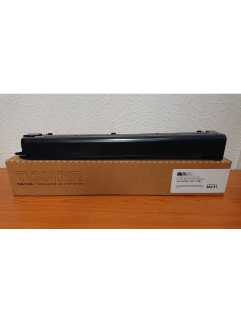 SHARP MX31GTBA toner Black DR (utángyártott)