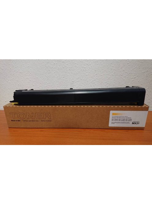 SHARP MX31GTYA toner YELLOW DR (utángyártott, magas minőségű)