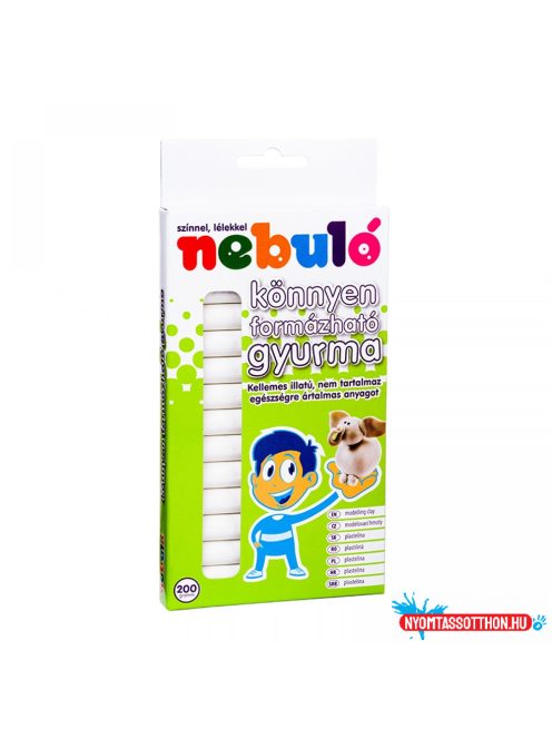 Gyurma 200g. 12 db-os Nebulo natúr