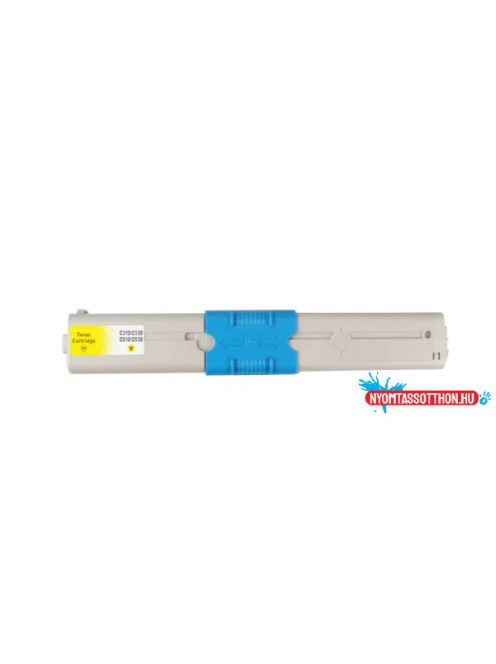 Utángyártott OKI C310/510/MC361 Toner Yellow 2.000 oldal* kapacitás WHITE BOX