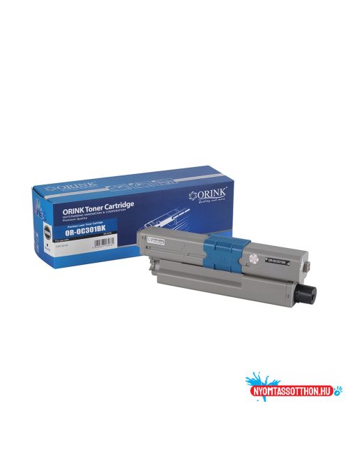 Oki C301/C321 toner black ORINK