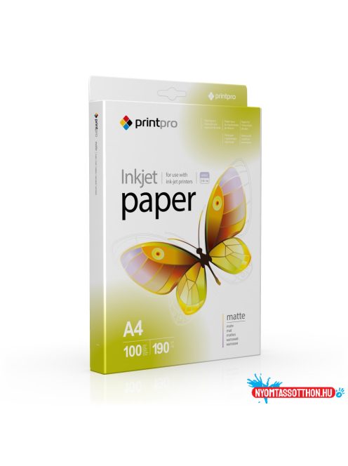 Fotópapír PrintPro Matt Photo paper A4 190g 100db PME190100A4