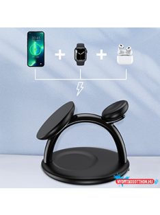 Choetech 3 in 1 Mágneses Wireless Töltő